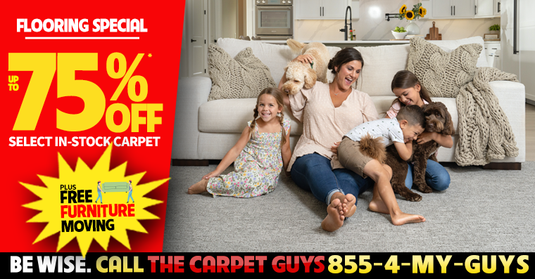 entire house of carpet - starting at $59.99 mo.